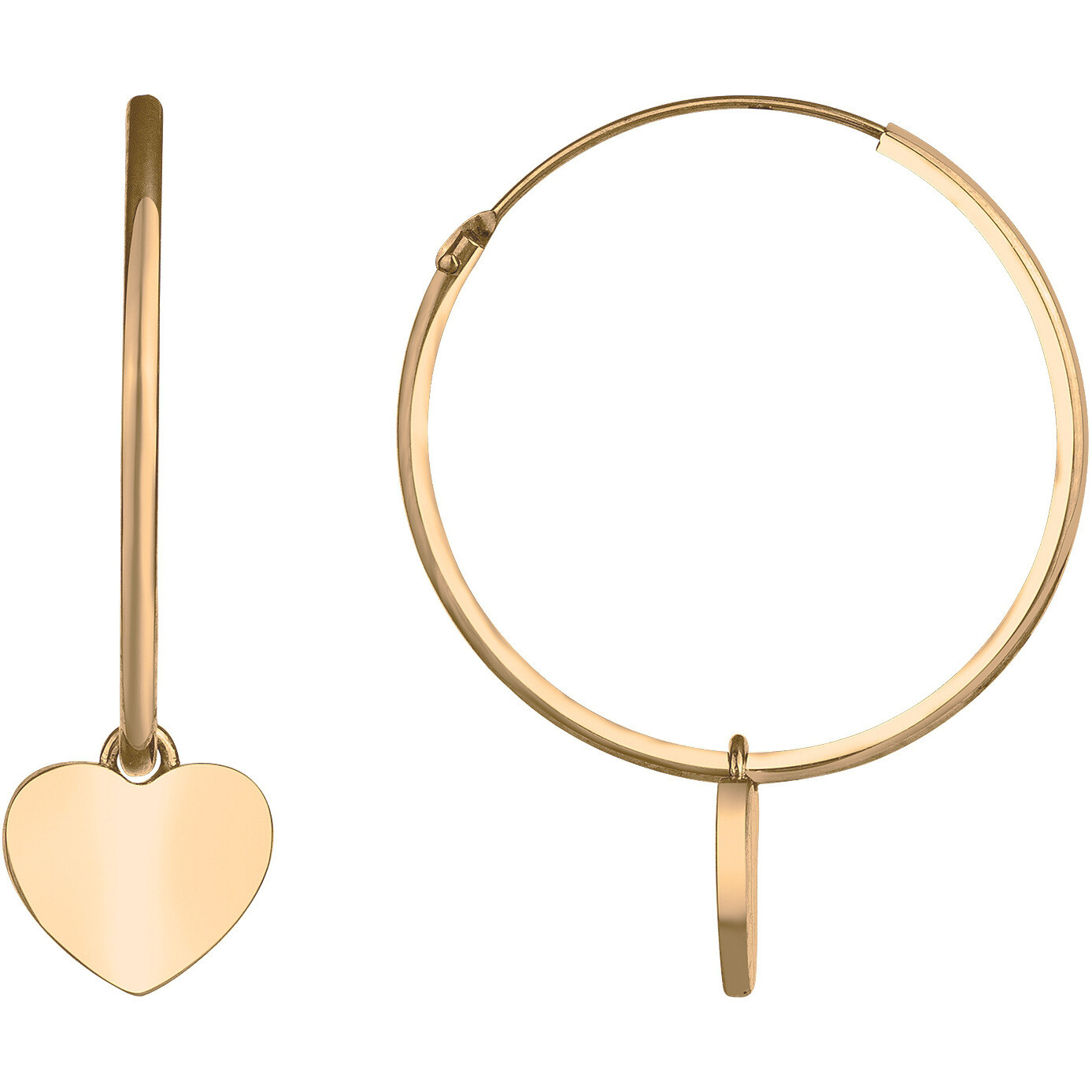 Boucles d'oreilles Femme en Plaqué Or