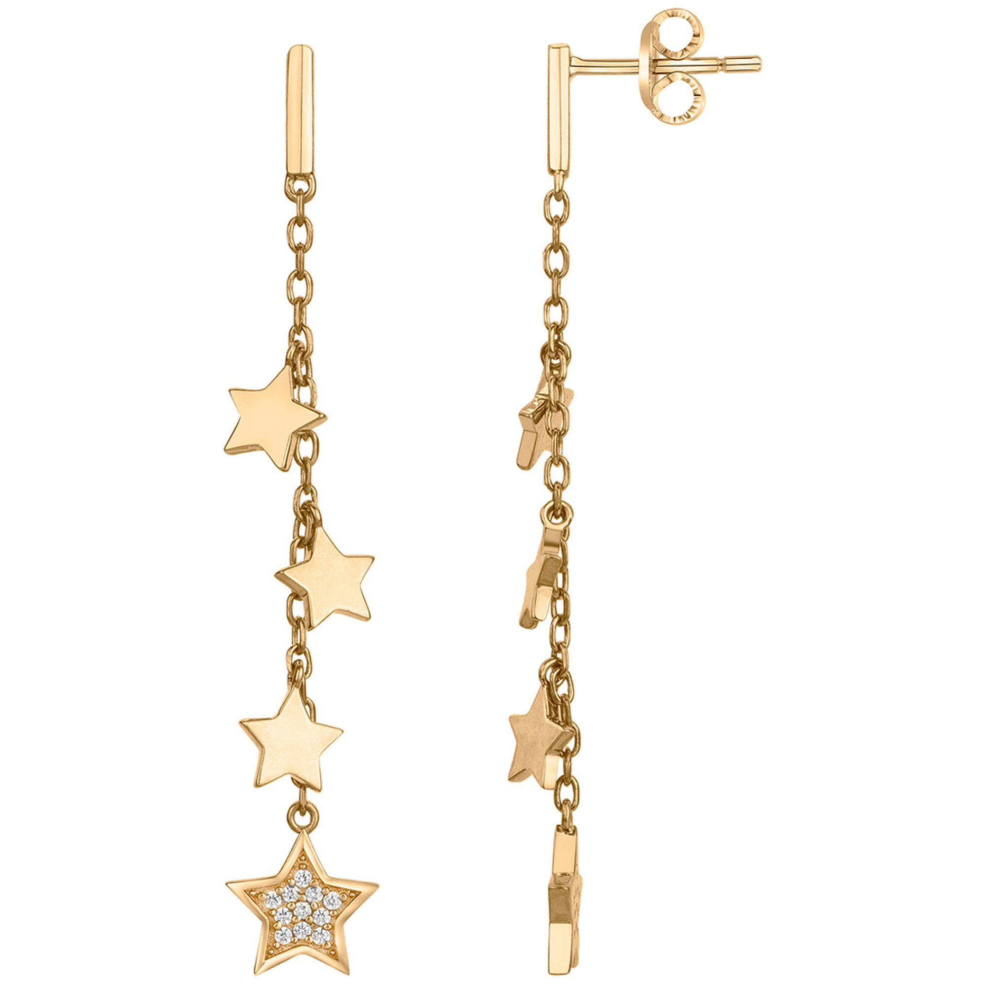 Boucles d'oreilles Femme en Plaqué Or